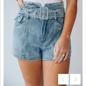 Southern Alternative Morgan High Waisted Shorts, Size Small, NEW WITH TAGS